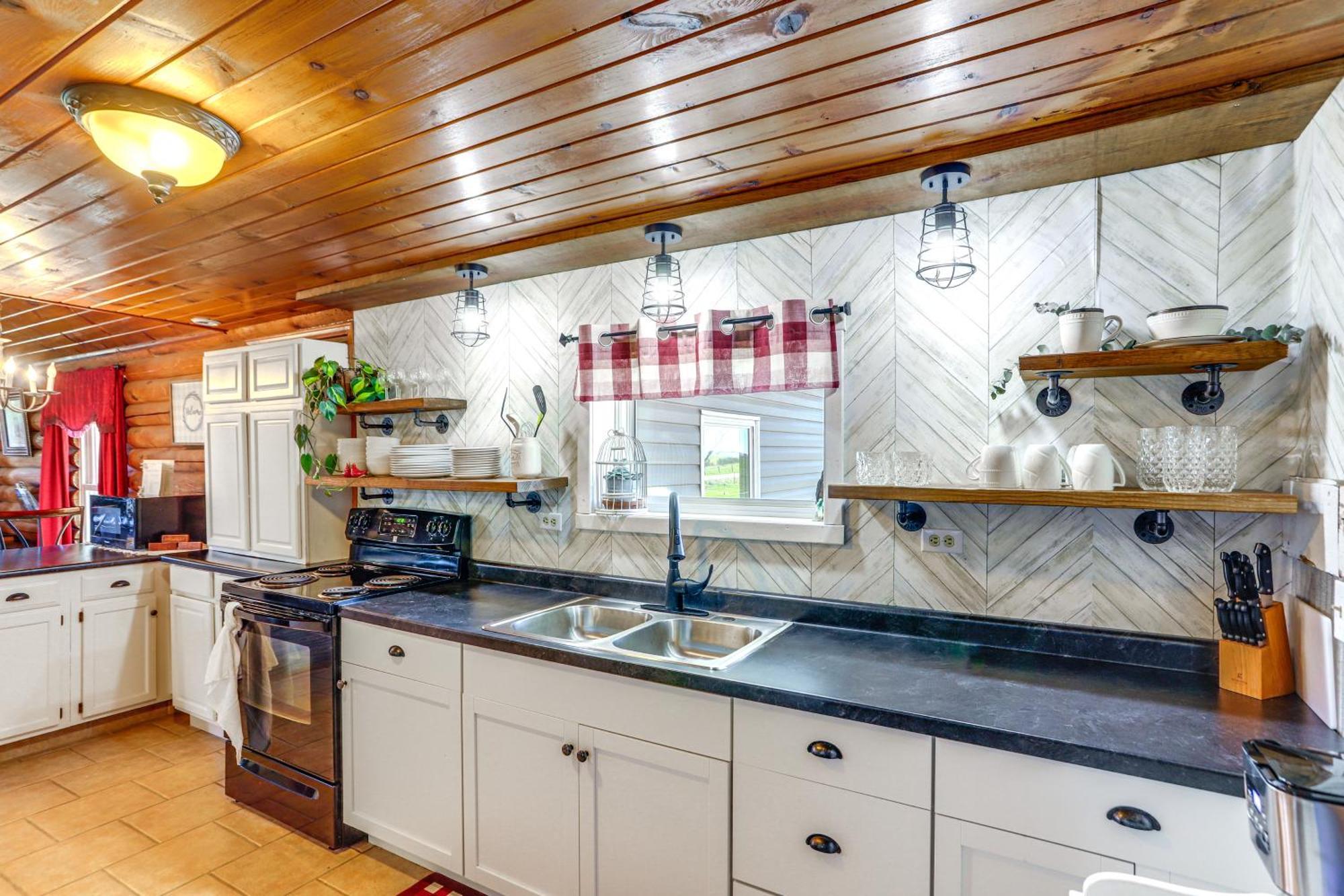 Quiet Shiloh Retreat With Spacious Yard And Fireplace! Εξωτερικό φωτογραφία