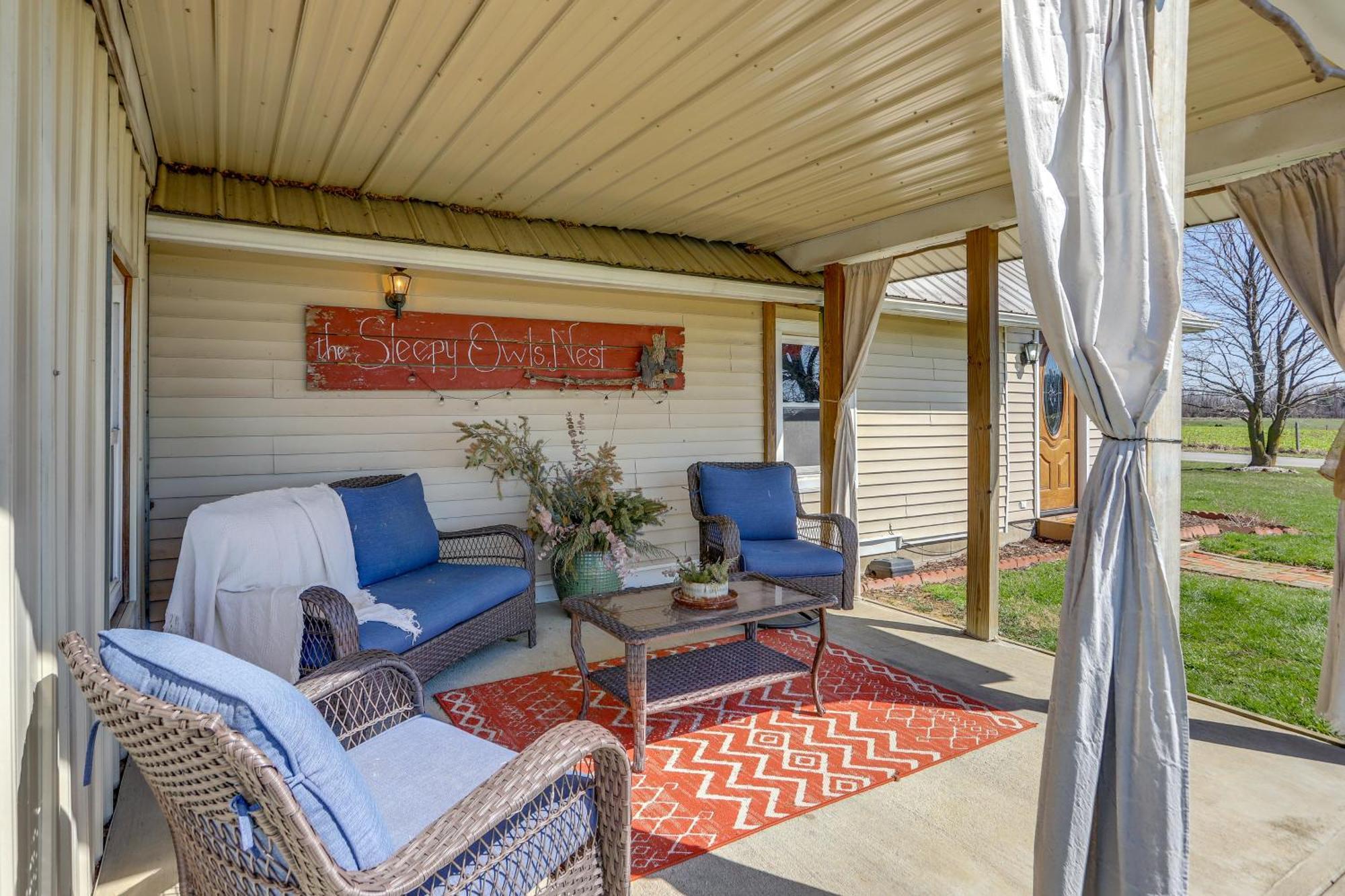 Quiet Shiloh Retreat With Spacious Yard And Fireplace! Εξωτερικό φωτογραφία